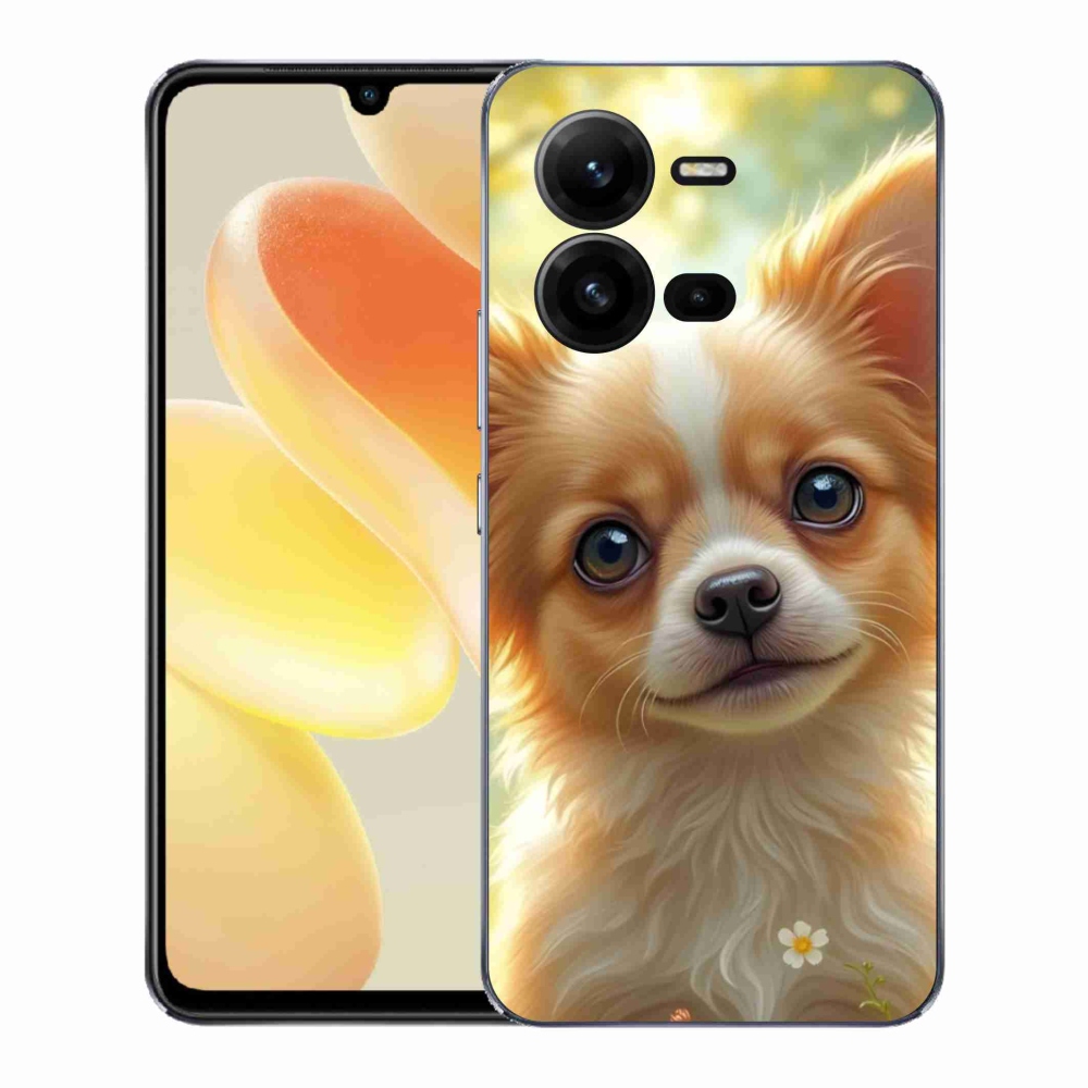 Gélový kryt mmCase na Vivo X80 Lite - čivava 5
