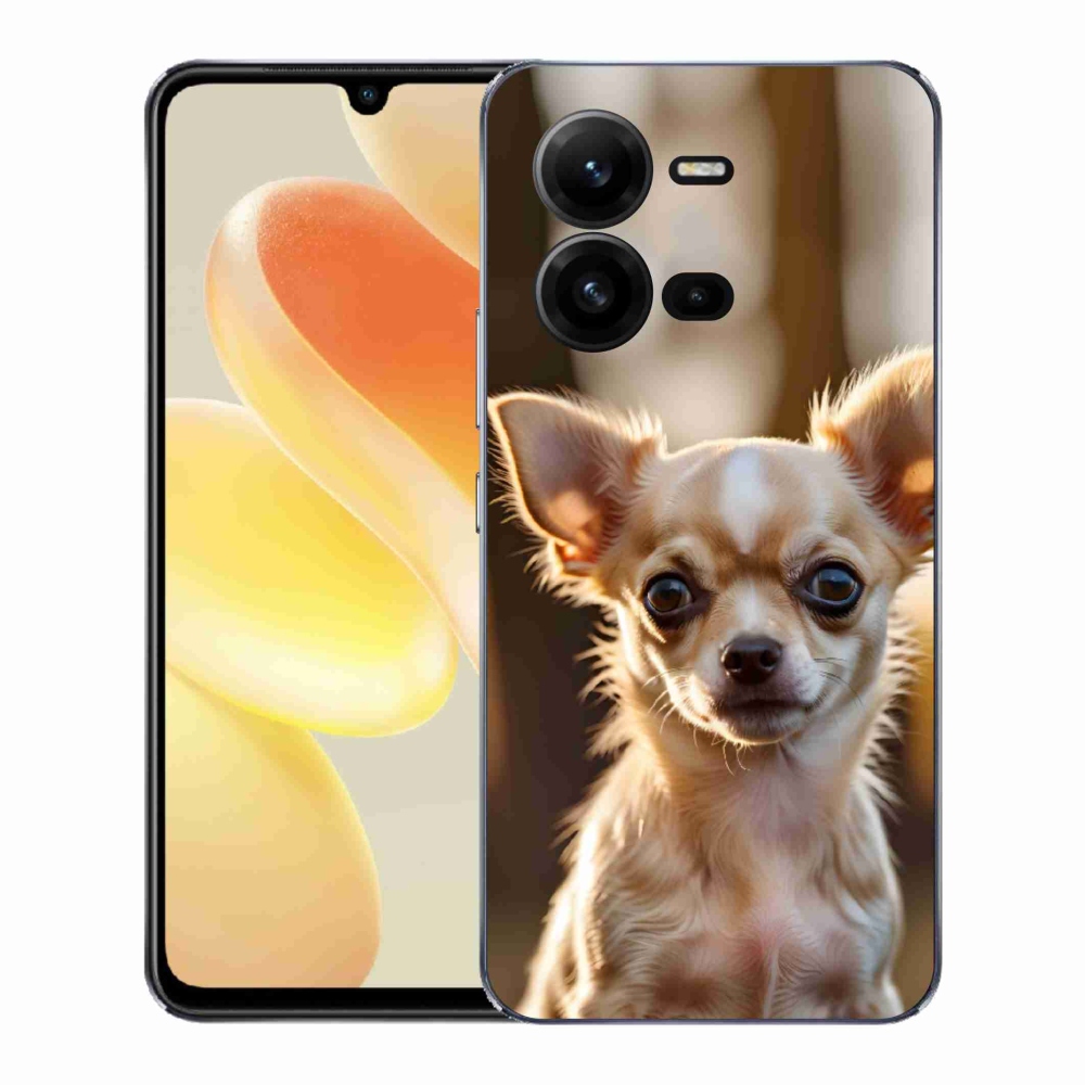 Gélový kryt mmCase na Vivo X80 Lite - čivava 6