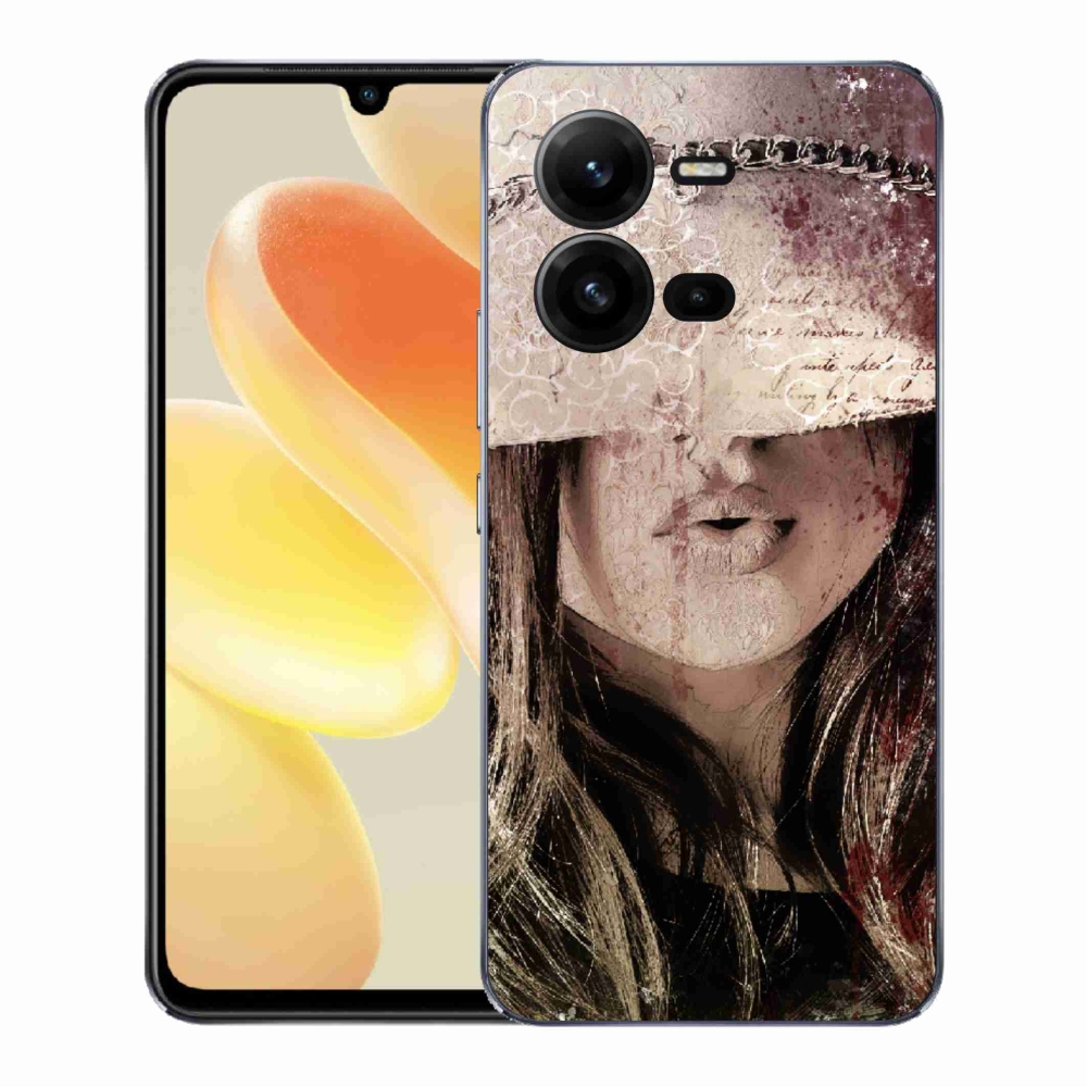 Gélový kryt mmCase na Vivo X80 Lite - dievča