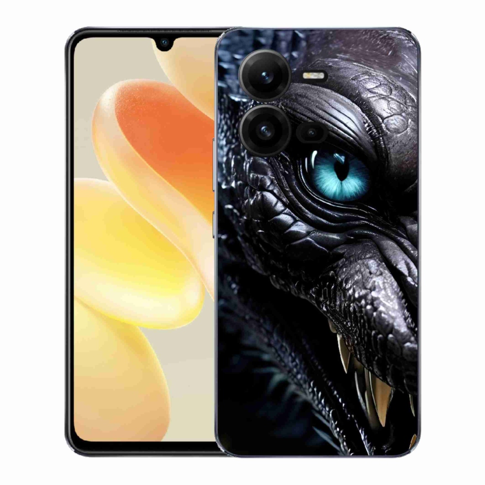 Gélový kryt mmCase na Vivo X80 Lite - dračí pohľad