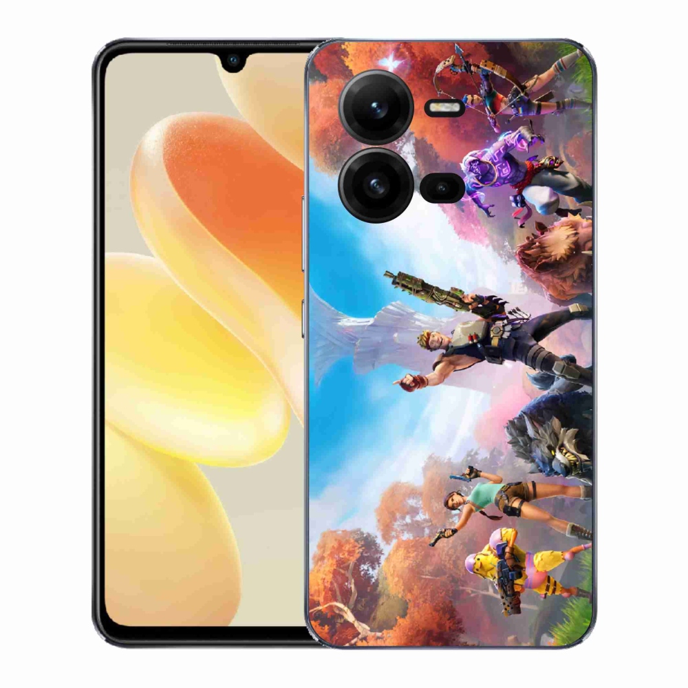 Gélový kryt mmCase na Vivo X80 Lite - fortnite 1