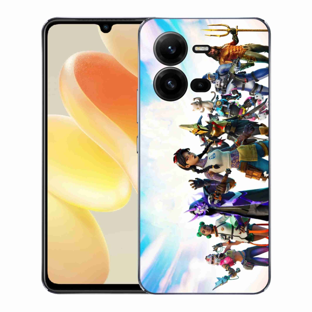 Gélový kryt mmCase na Vivo X80 Lite - fortnite