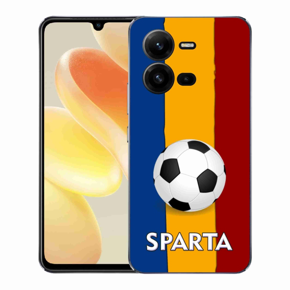 Gélový kryt mmCase na Vivo X80 Lite - futbal 1