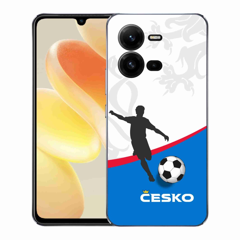 Gélový kryt mmCase na Vivo X80 Lite - futbal Česko 1