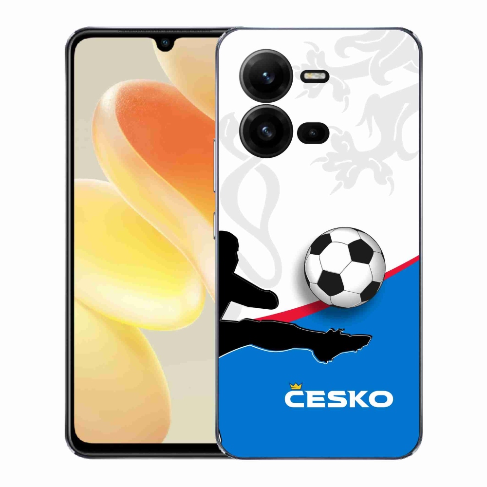 Gélový kryt mmCase na Vivo X80 Lite - futbal Česko 3
