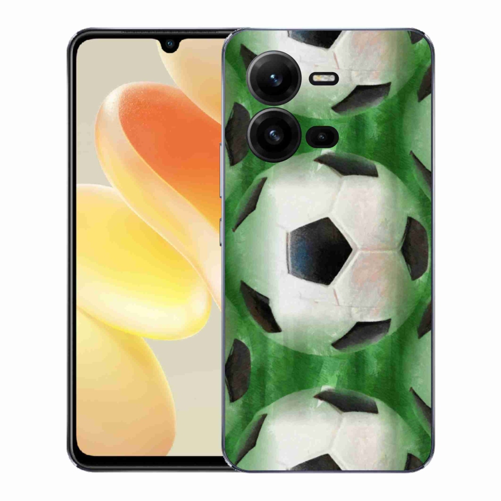 Gélový kryt mmCase na Vivo X80 Lite - futbalová lopta