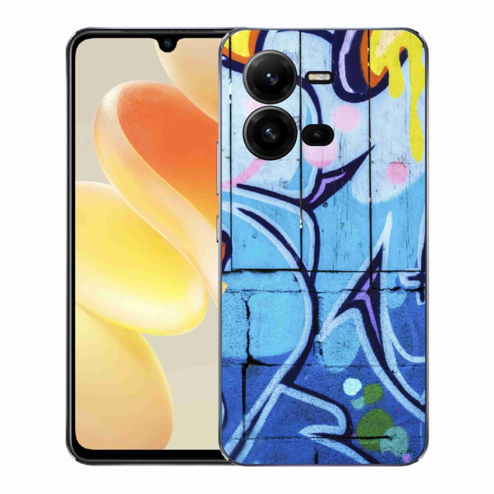 Gélový kryt mmCase na Vivo X80 Lite - graffiti
