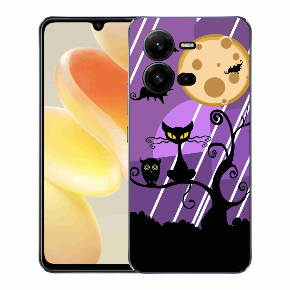 Gélový kryt mmCase na Vivo X80 Lite - halloween
