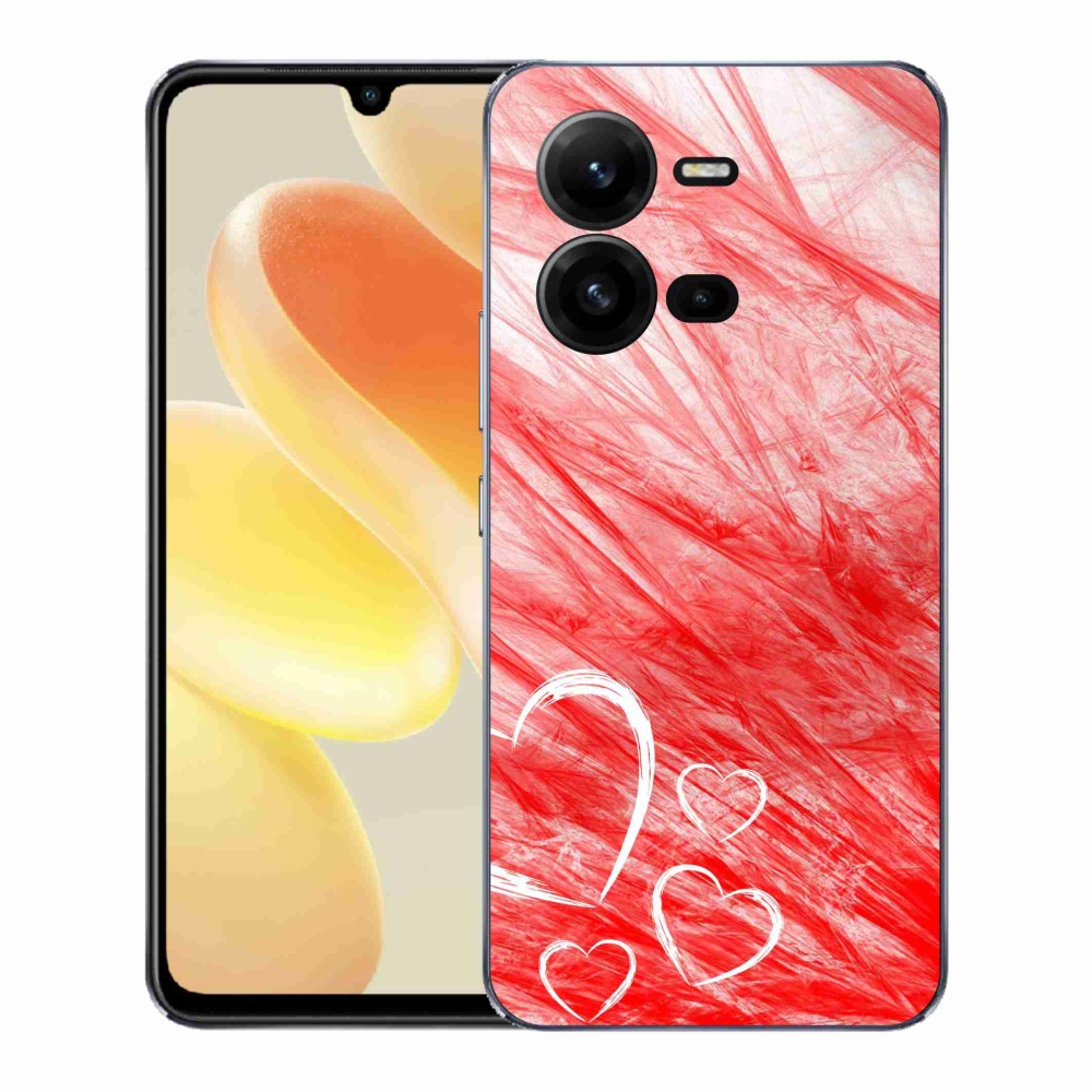 Gélový kryt mmCase na Vivo X80 Lite - heart