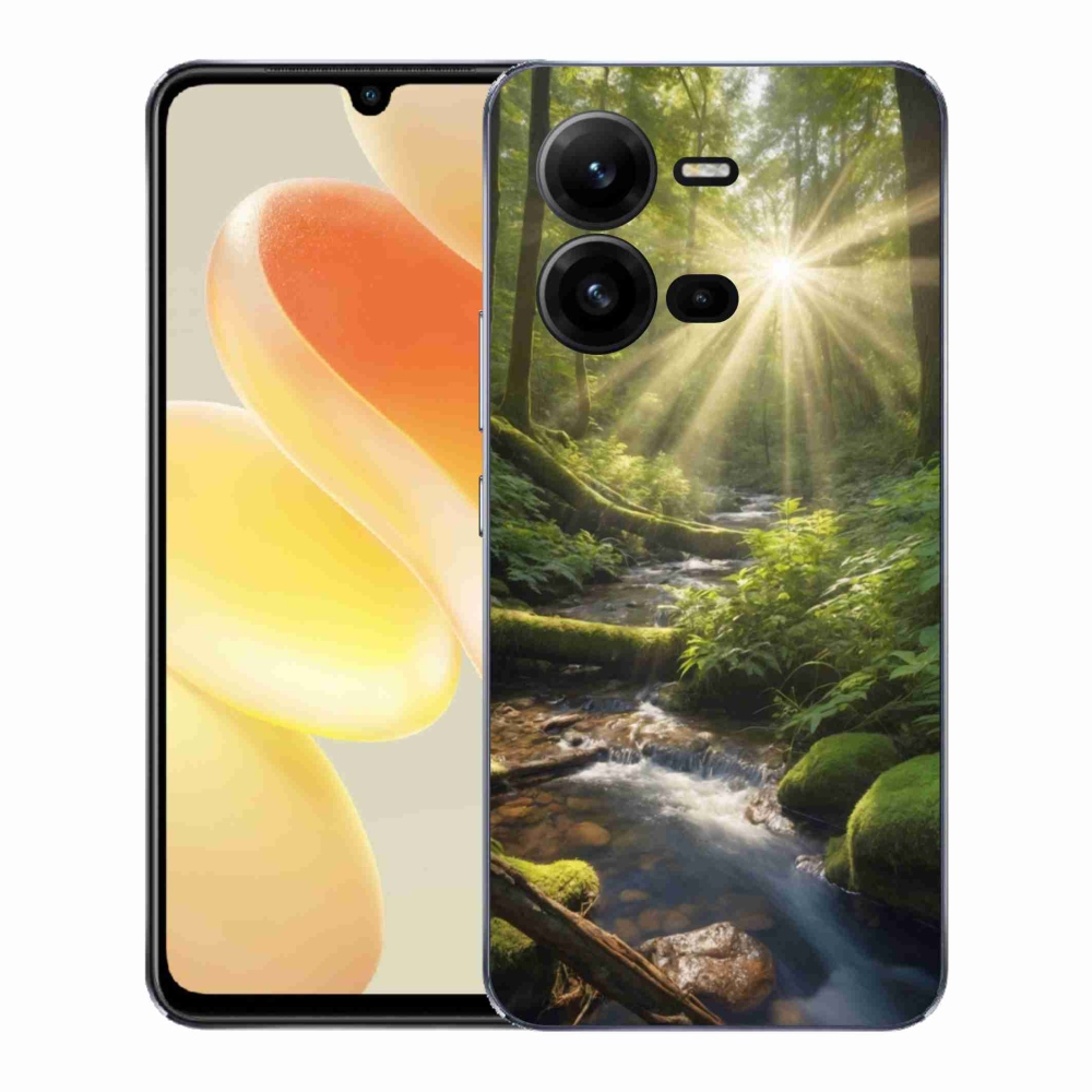 Gélový kryt mmCase na Vivo X80 Lite - hlbina lesa