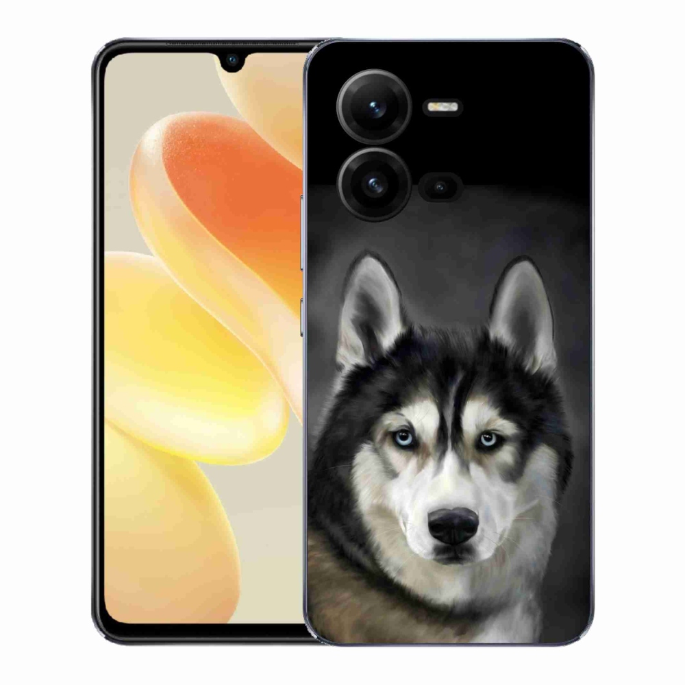 Gélový kryt mmCase na Vivo X80 Lite - husky