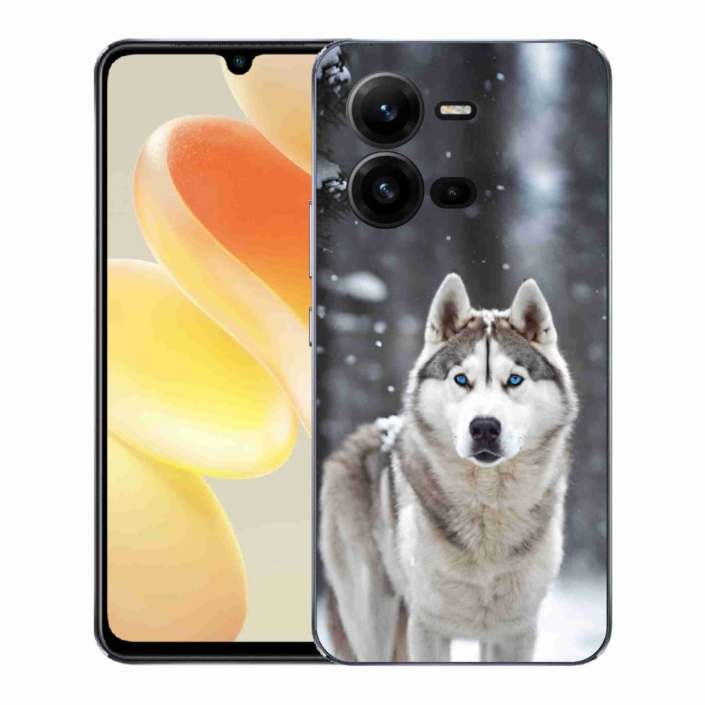 Gélový kryt mmCase na Vivo X80 Lite - husky 2
