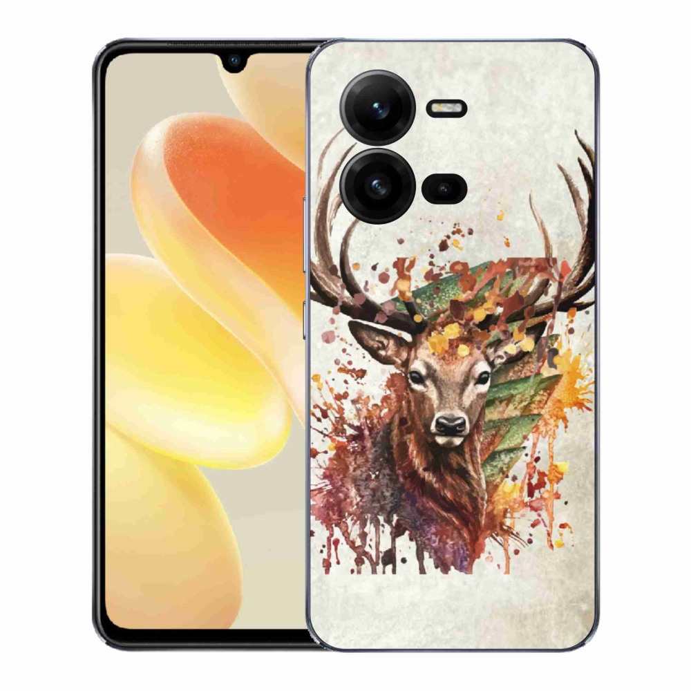 Gélový kryt mmCase na Vivo X80 Lite - jeleň 1