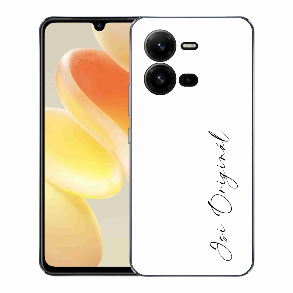 Gélový kryt mmCase na Vivo X80 Lite - si originál biele pozadie