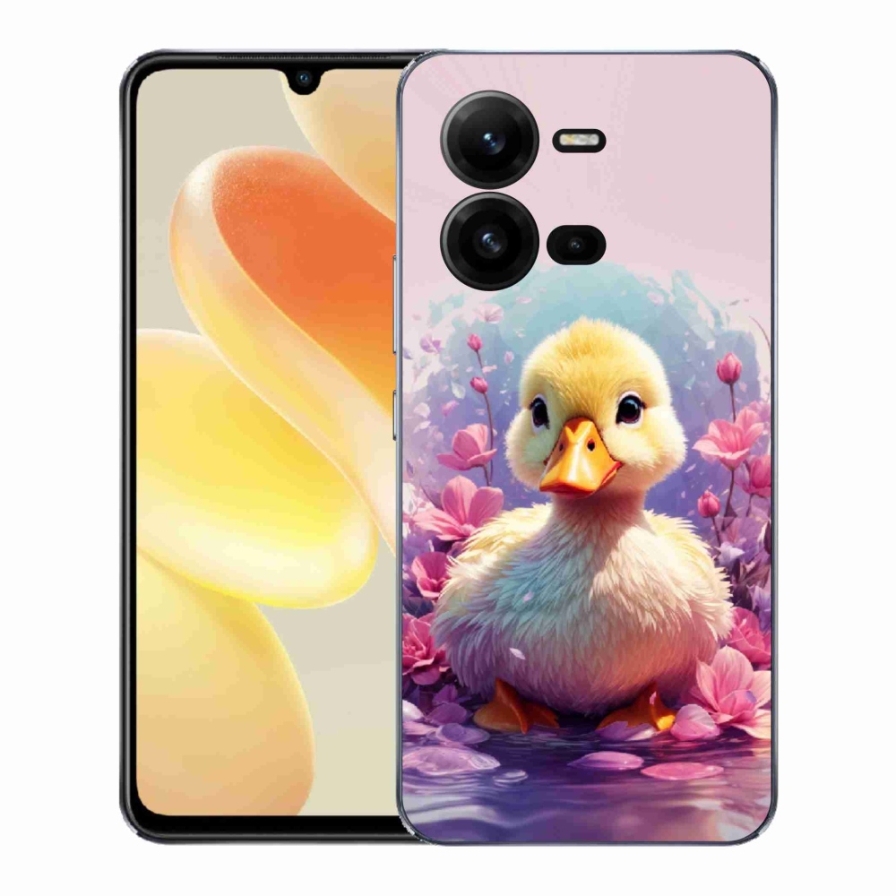 Gélový kryt mmCase na Vivo X80 Lite - kačička