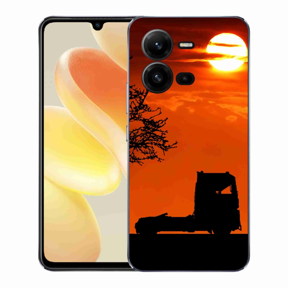 Gélový kryt mmCase na Vivo X80 Lite - kamión 3