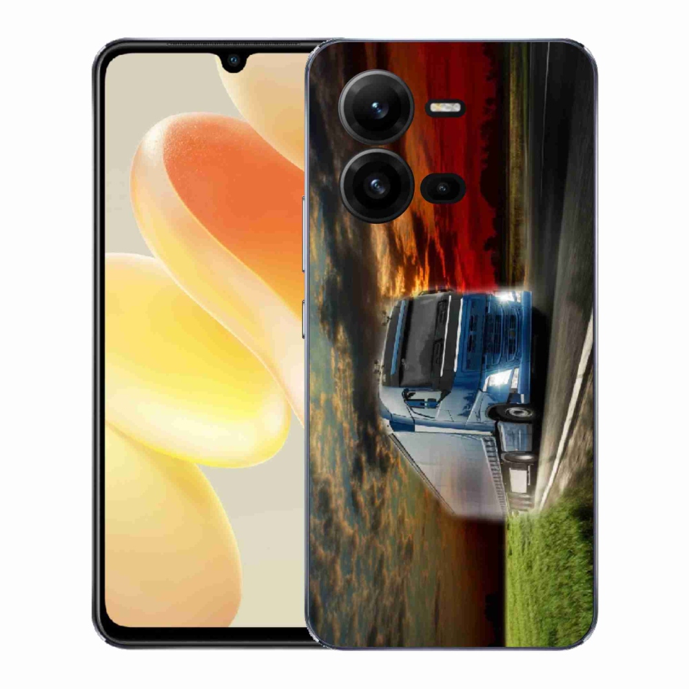 Gélový kryt mmCase na Vivo X80 Lite - kamión 4