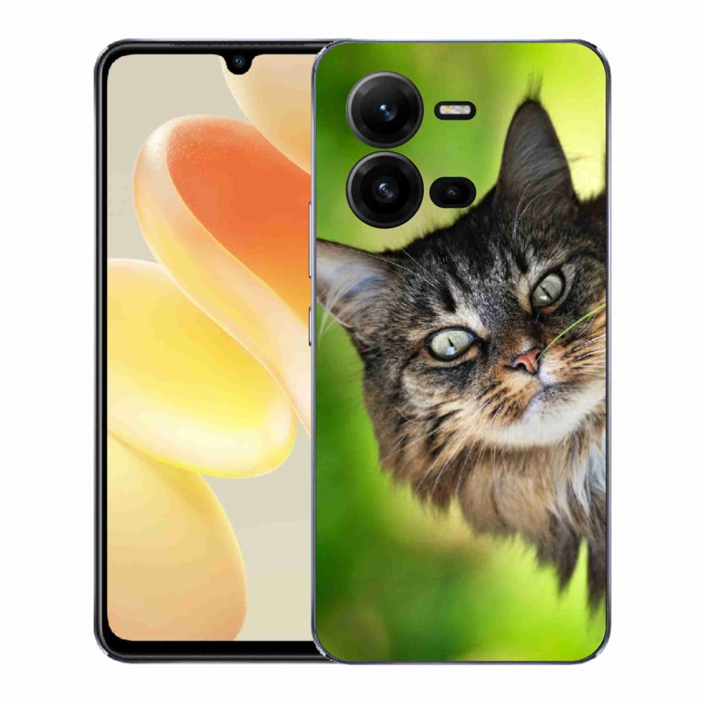 Gélový kryt mmCase na Vivo X80 Lite - mačka 3