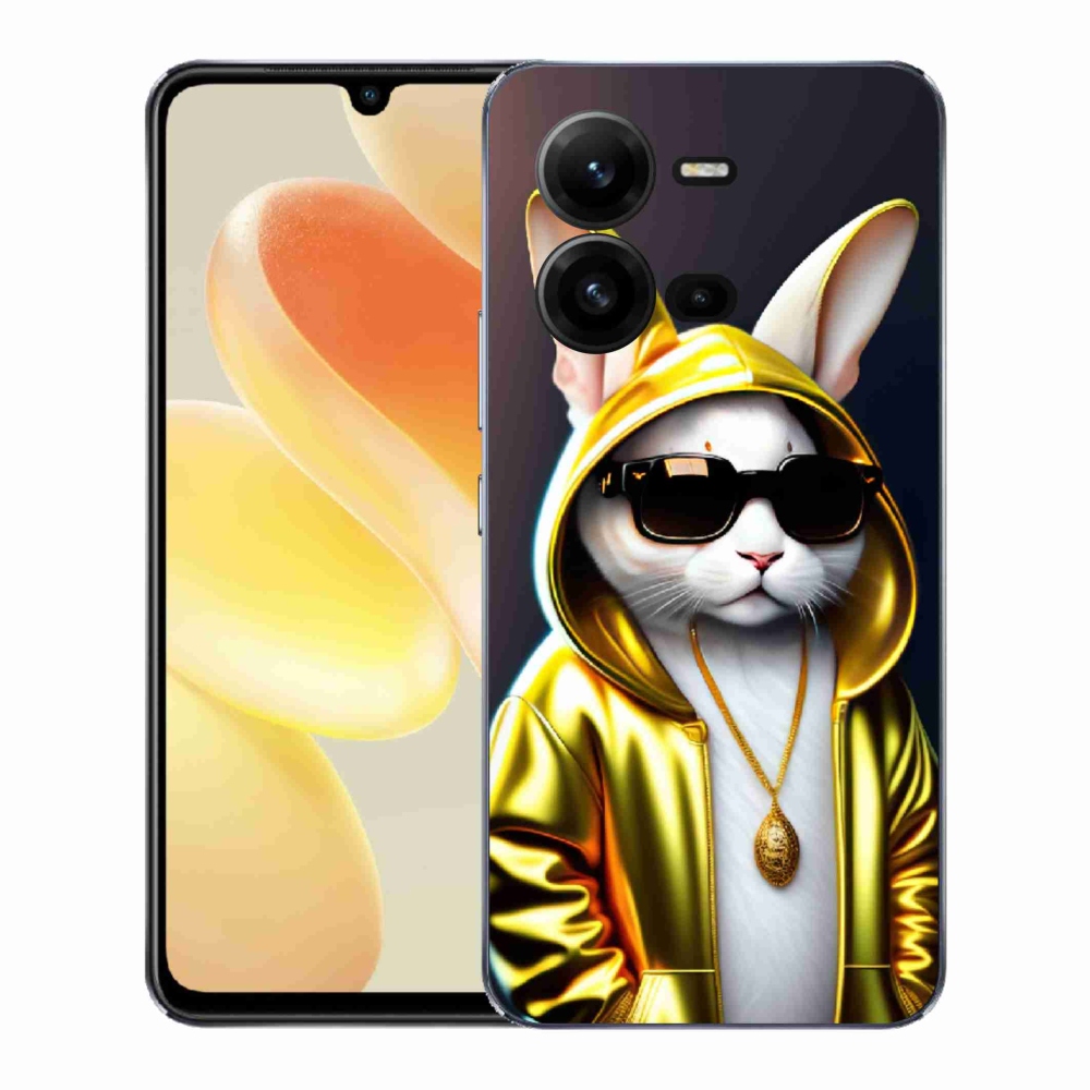 Gélový kryt mmCase na Vivo X80 Lite - mačka boss