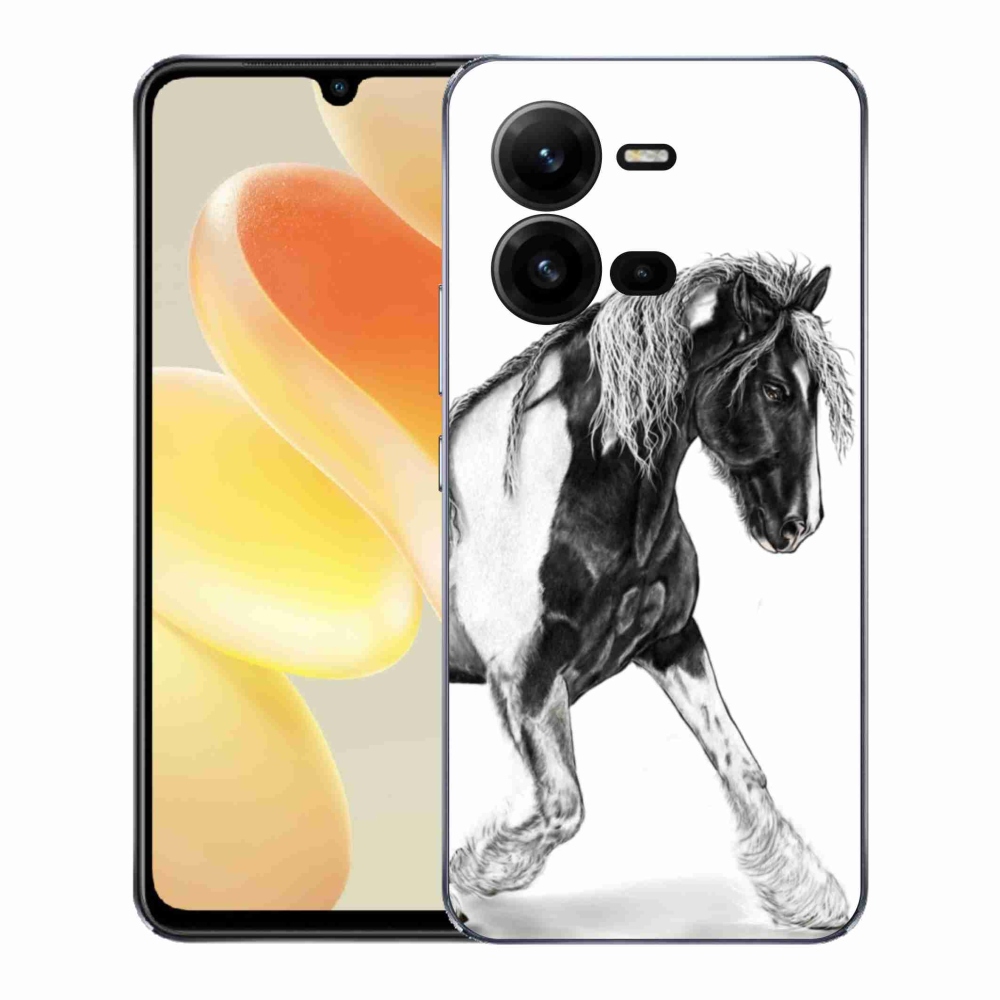 Gélový kryt mmCase na Vivo X80 Lite - kôň