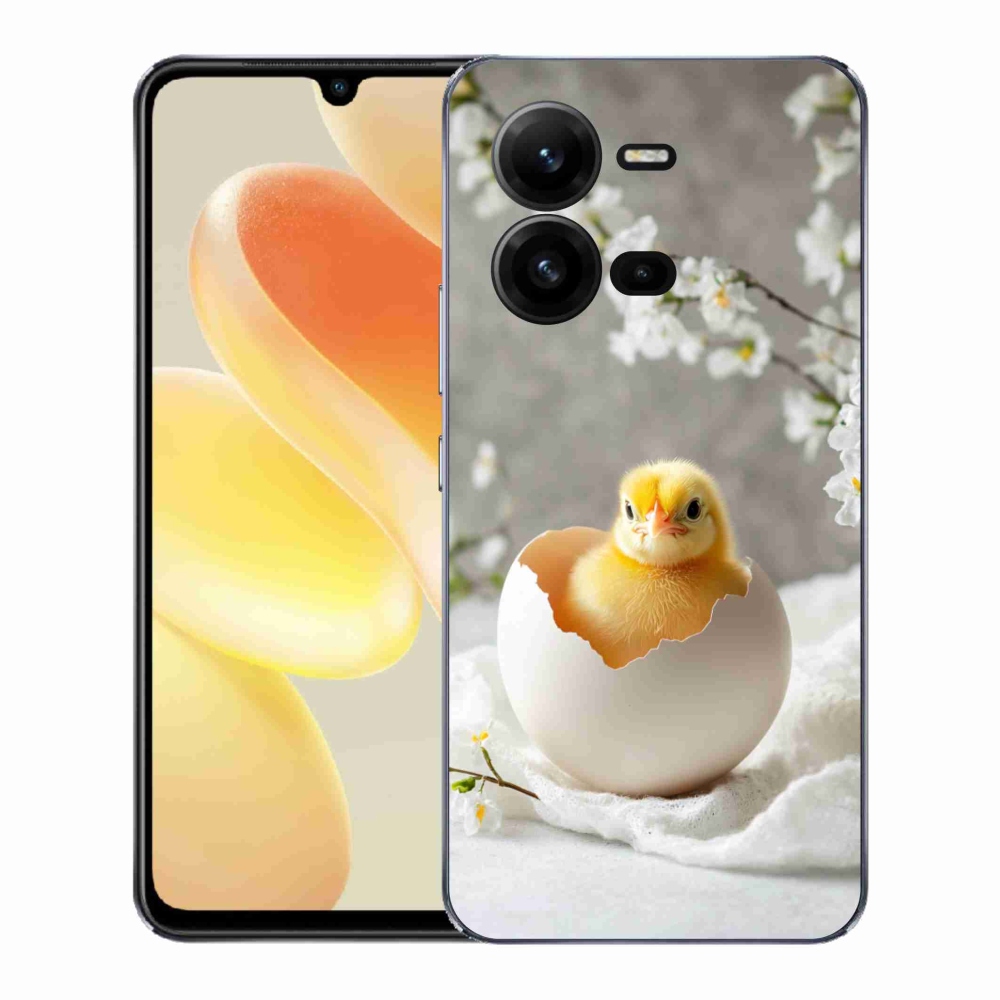Gélový kryt mmCase na Vivo X80 Lite - kuriatko