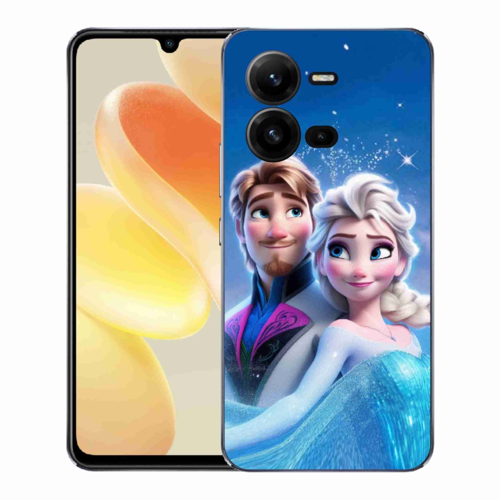 Gélový kryt mmCase na Vivo X80 Lite - ľadové kráľovstvo 1