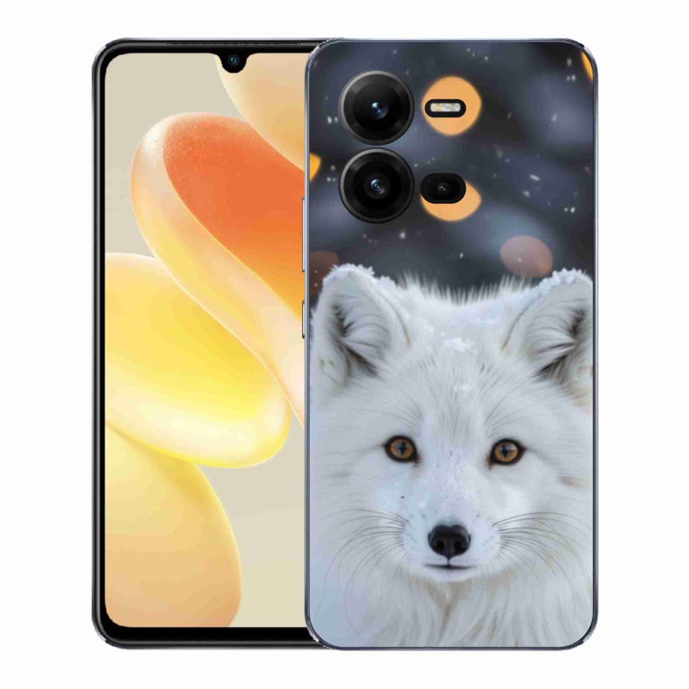 Gélový kryt mmCase na Vivo X80 Lite - líška polárna