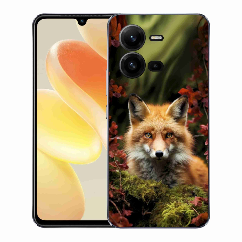 Gélový kryt mmCase na Vivo X80 Lite - líška v lese