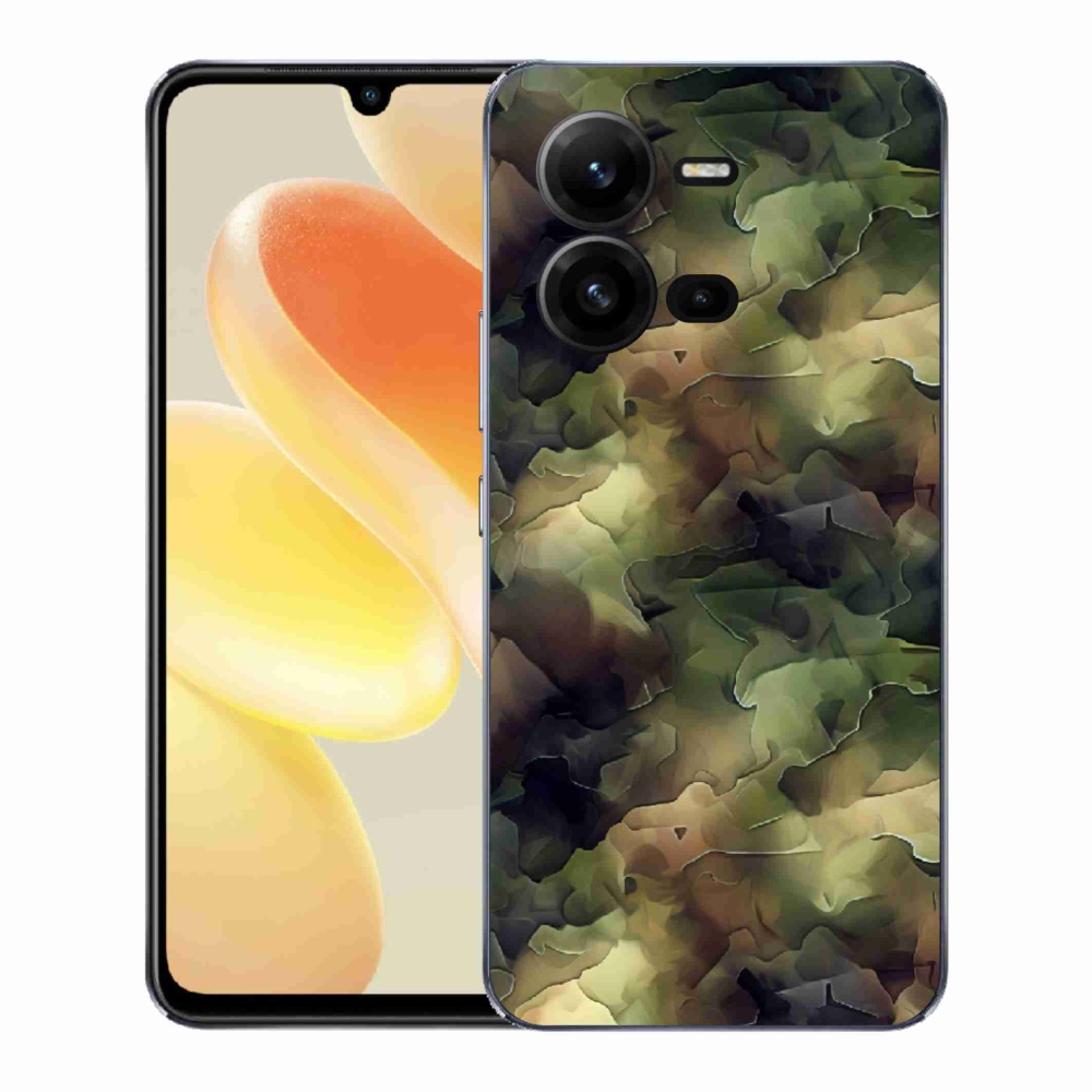 Gélový kryt mmCase na Vivo X80 Lite - maskáčový vzor 10
