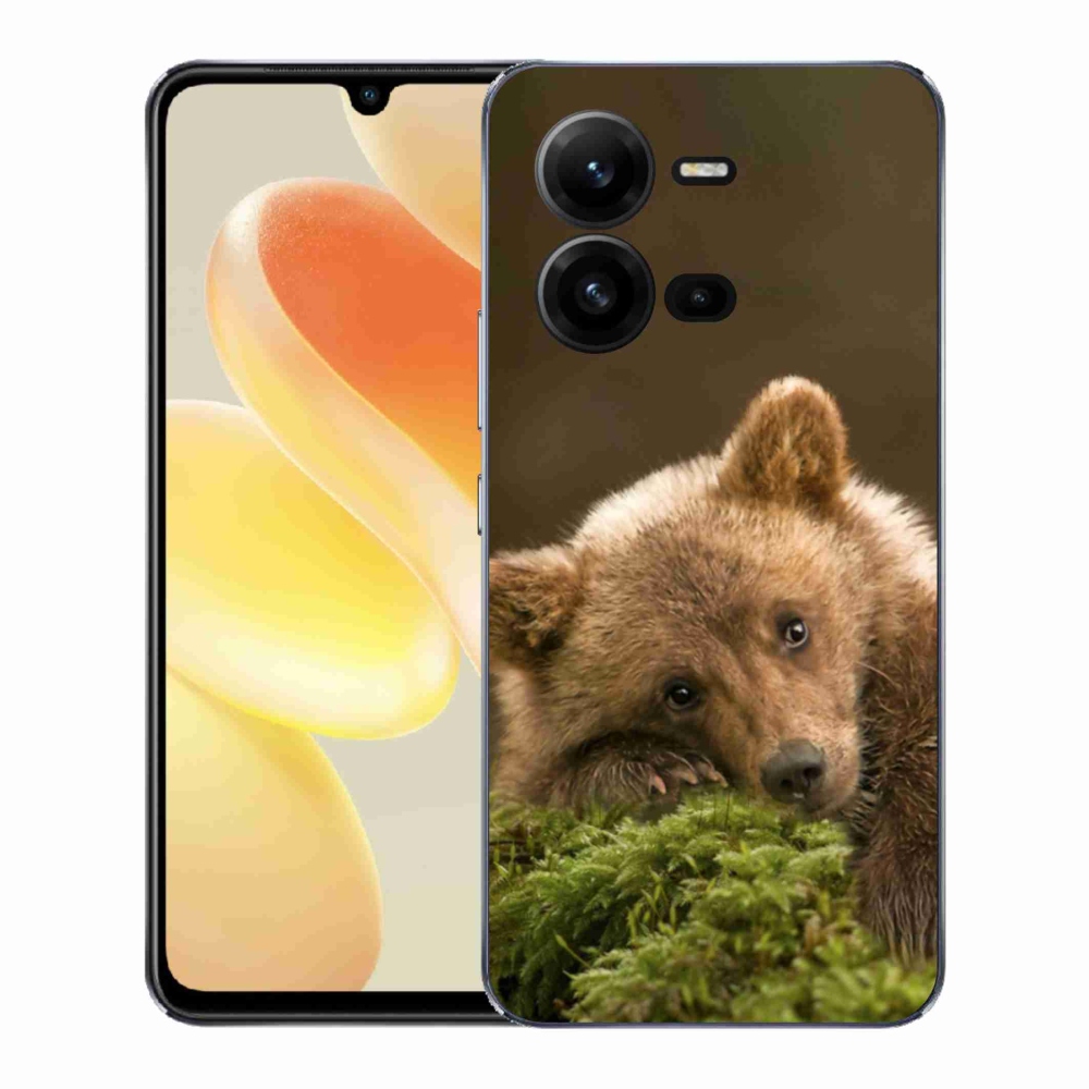 Gélový kryt mmCase na Vivo X80 Lite - medveď