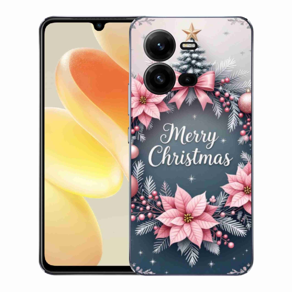 Gélový kryt mmCase na Vivo X80 Lite - merry christmas