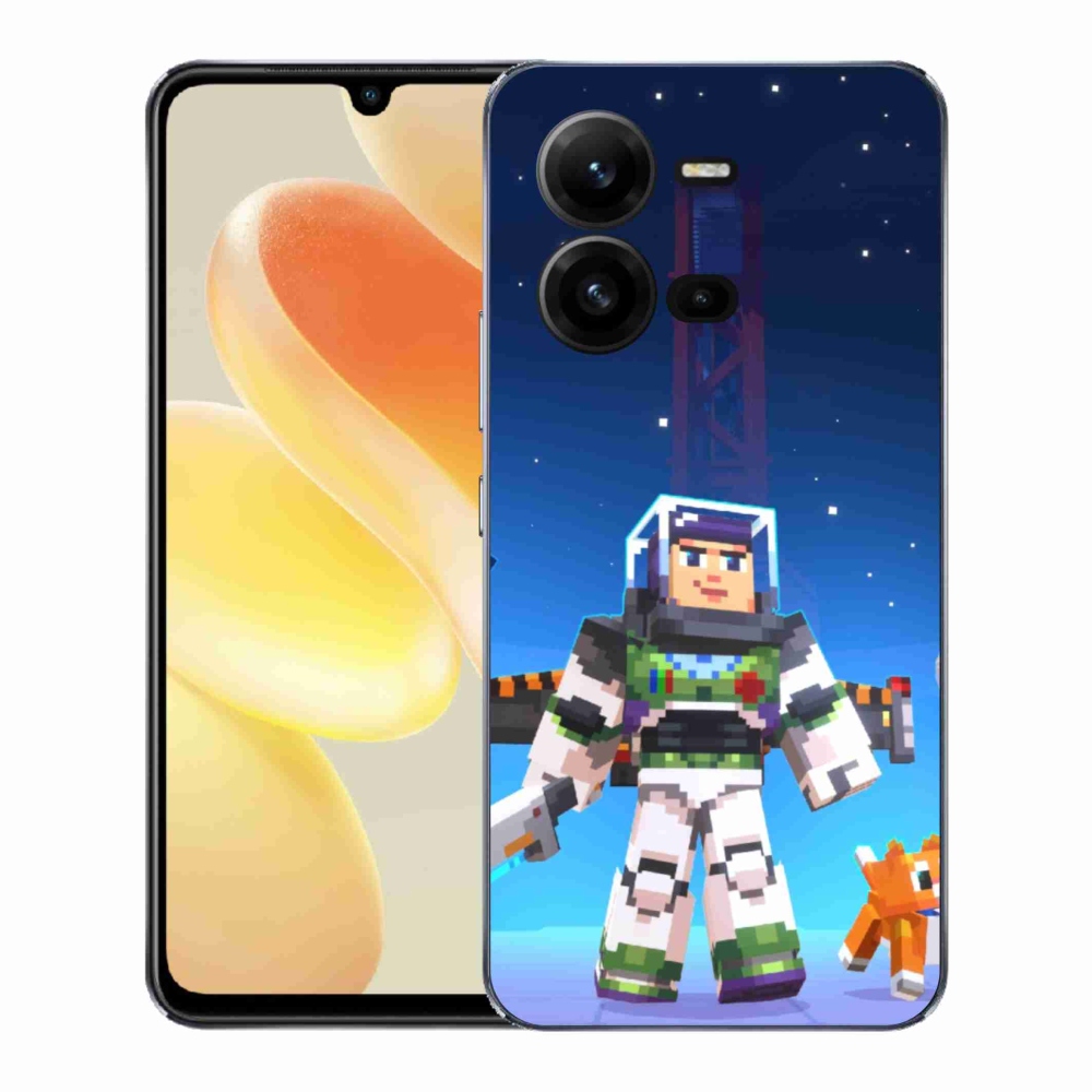 Gélový kryt mmCase na Vivo X80 Lite - minecraft 2