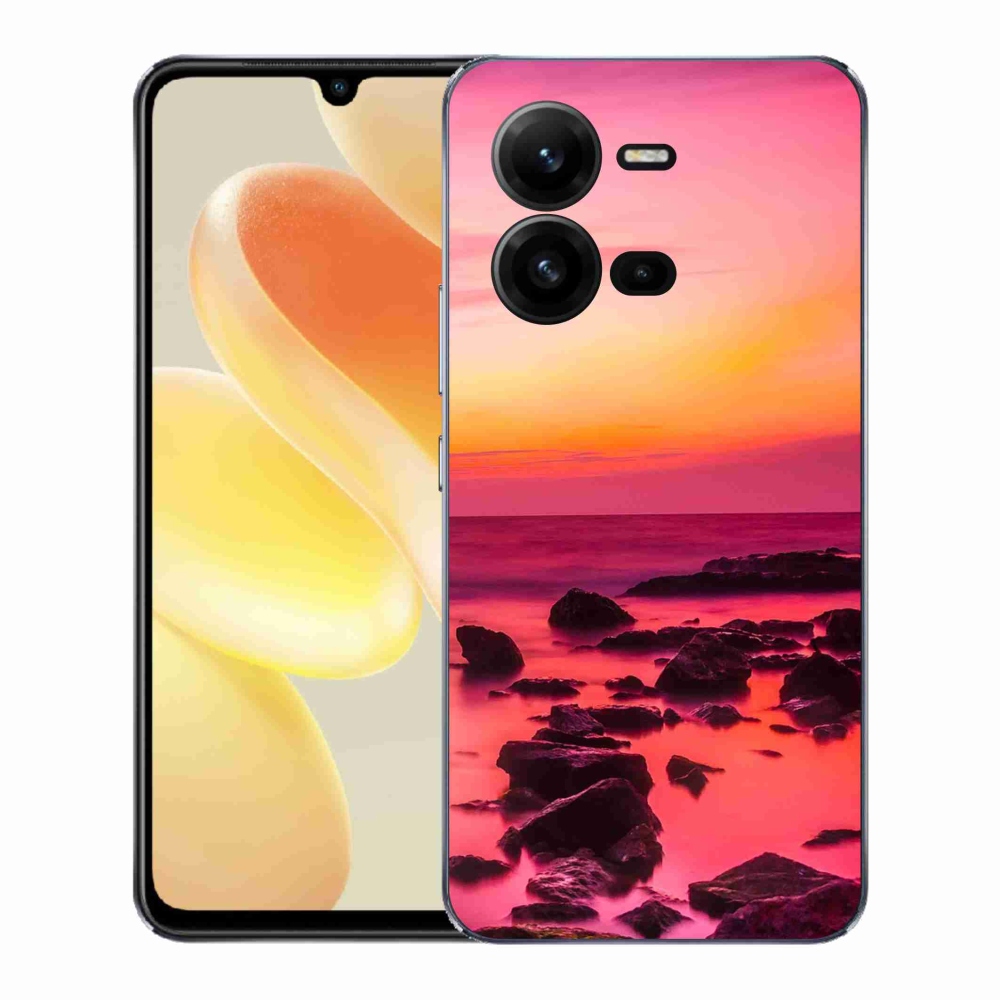 Gélový kryt mmCase na Vivo X80 Lite - more a žiara