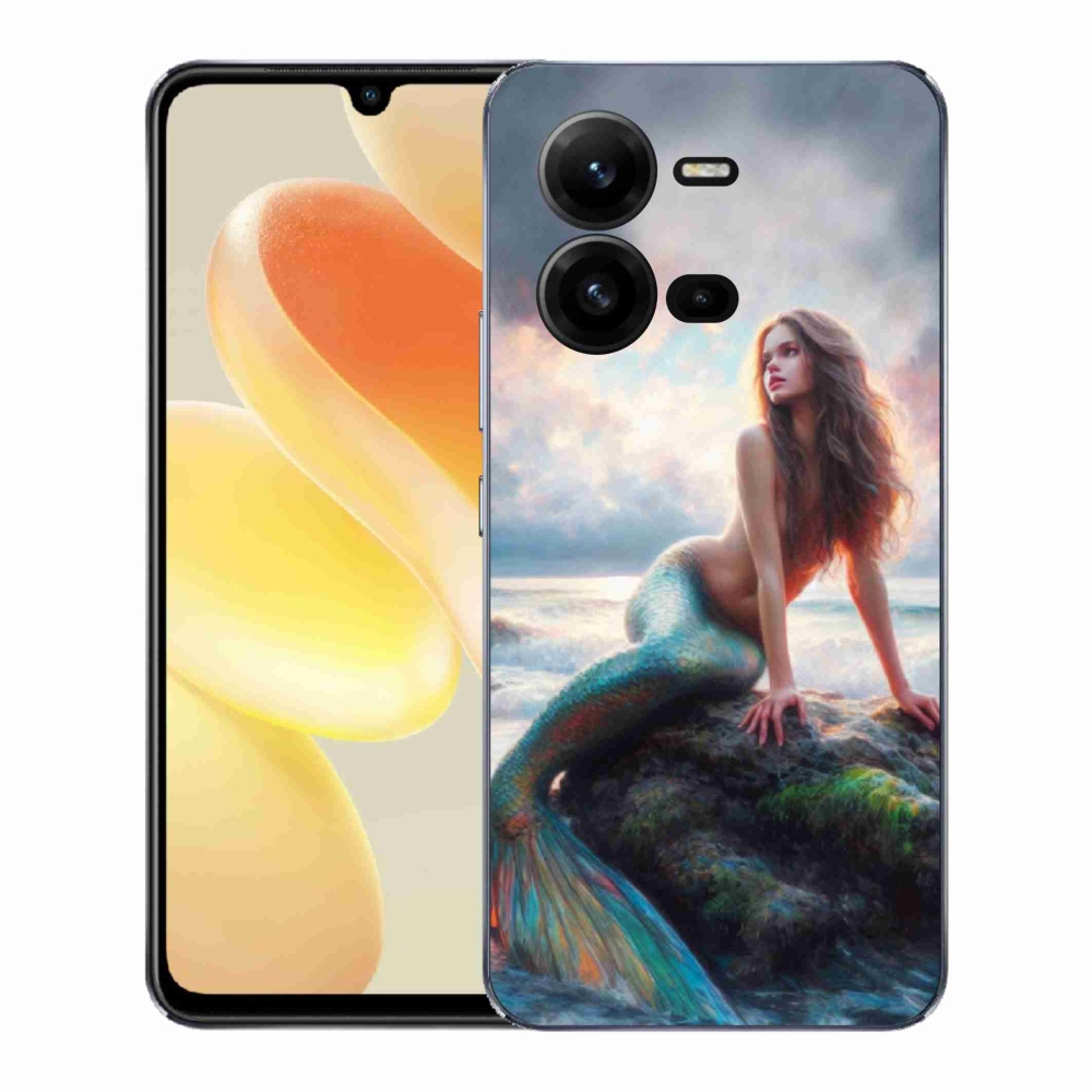 Gélový kryt mmCase na Vivo X80 Lite - morská panna