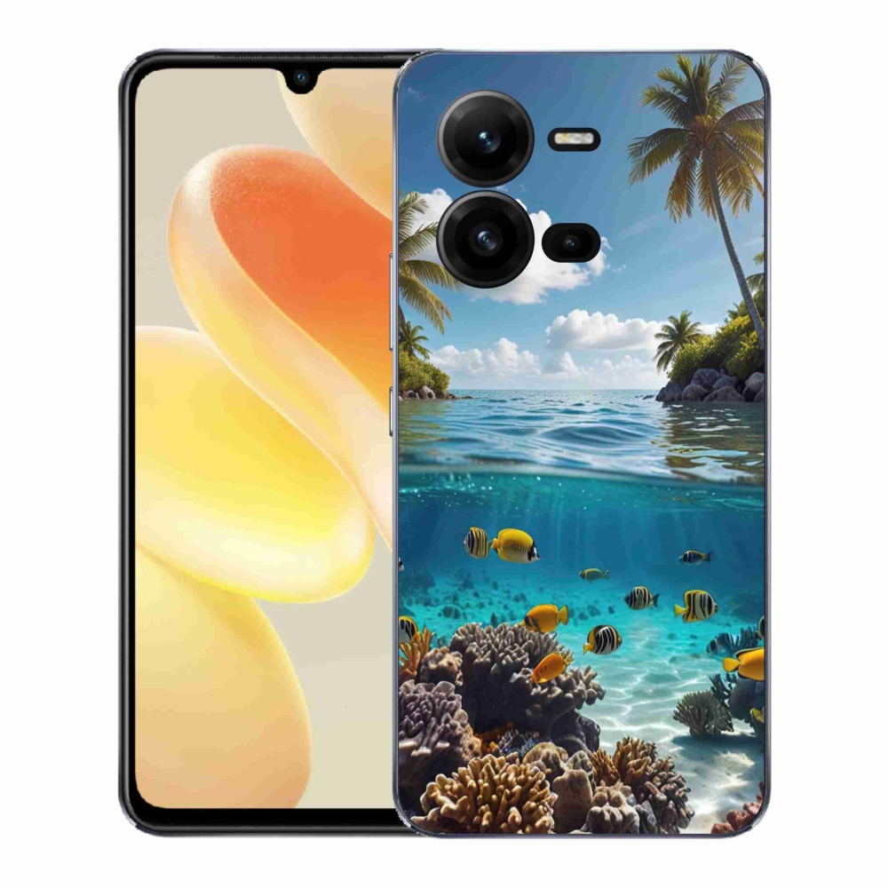 Gélový kryt mmCase na Vivo X80 Lite - morský svet 4