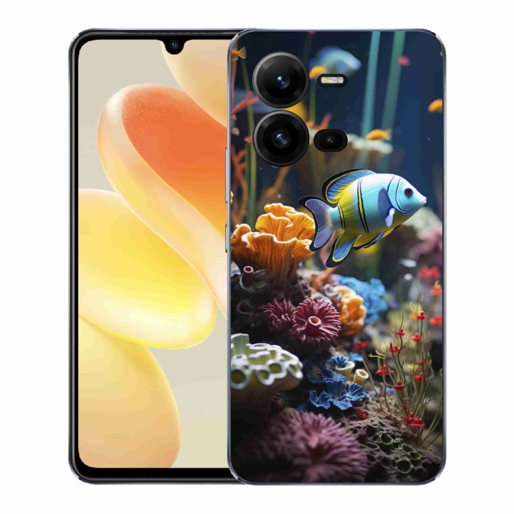 Gélový kryt mmCase na Vivo X80 Lite - morský svet 5