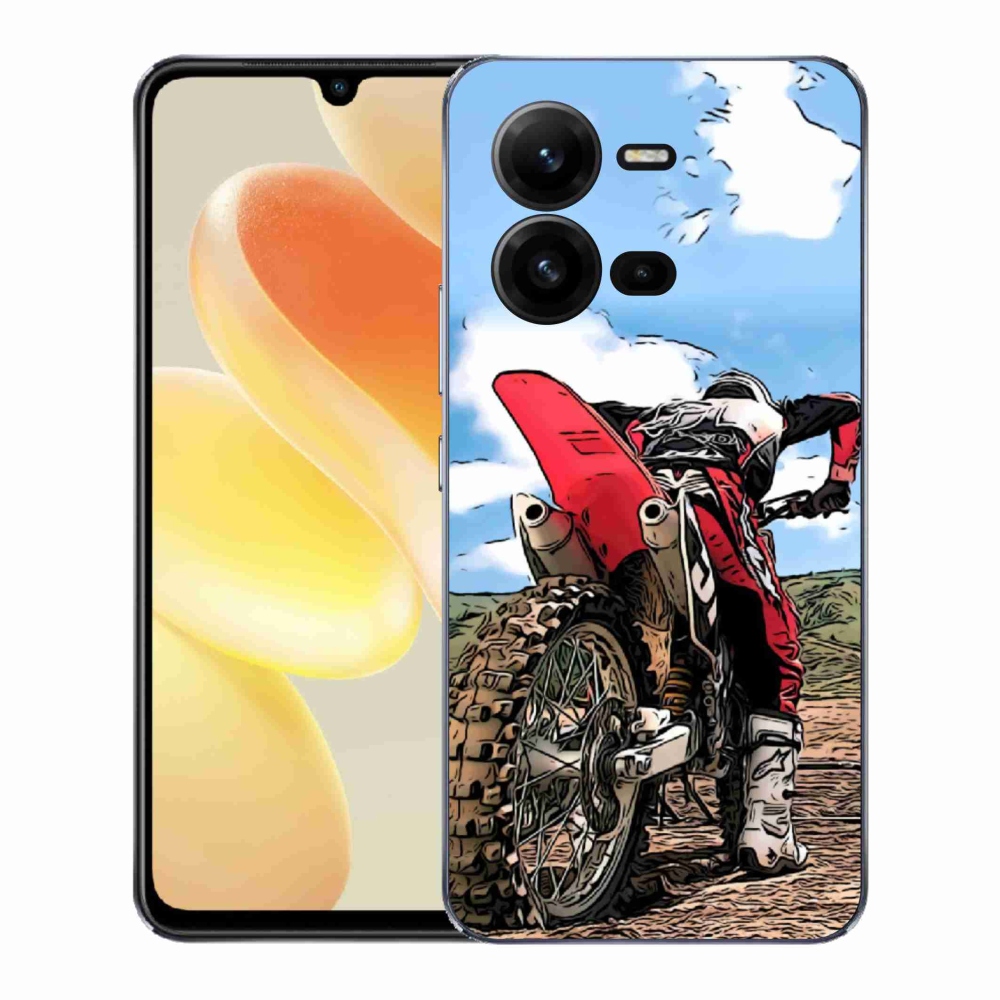 Gélový kryt mmCase na Vivo X80 Lite - moto