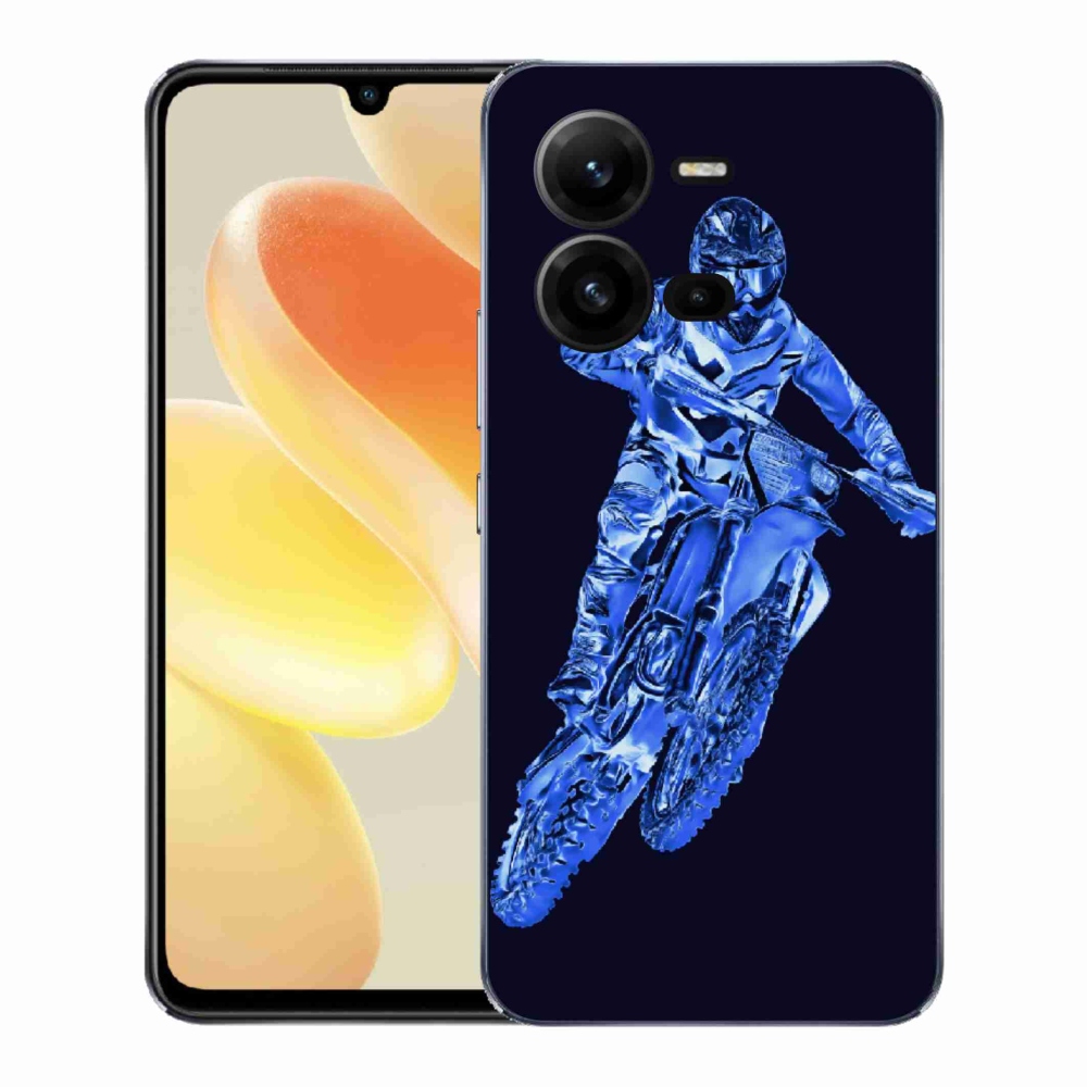Gélový kryt mmCase na Vivo X80 Lite - motocross 1