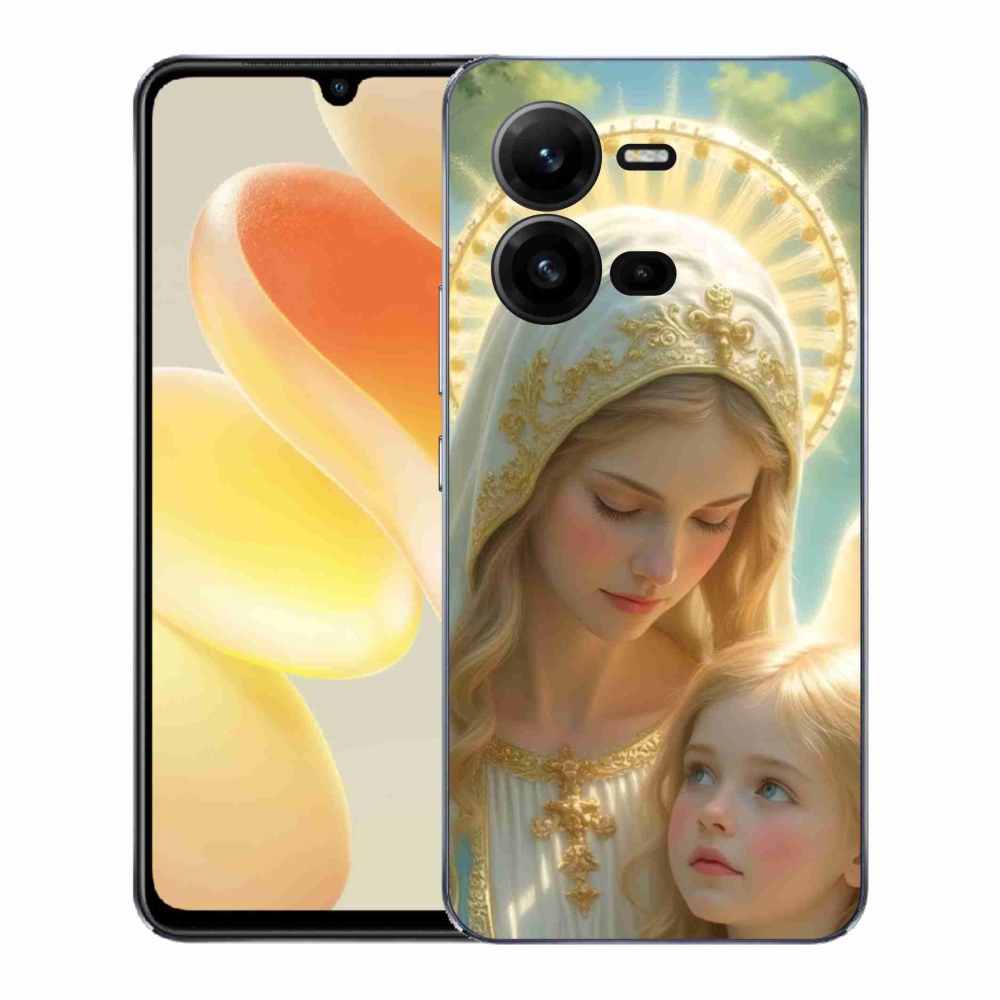 Gélový kryt mmCase na Vivo X80 Lite - náboženský motív 2
