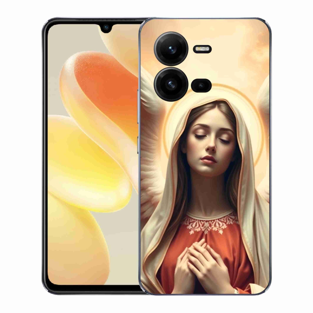 Gélový kryt mmCase na Vivo X80 Lite - náboženský motív