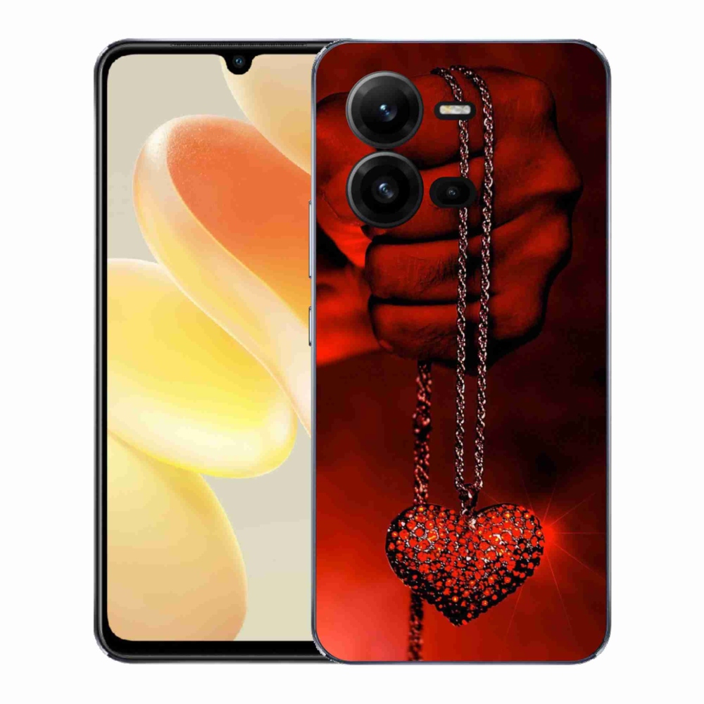 Gélový kryt mmCase na Vivo X80 Lite - náhrdelník