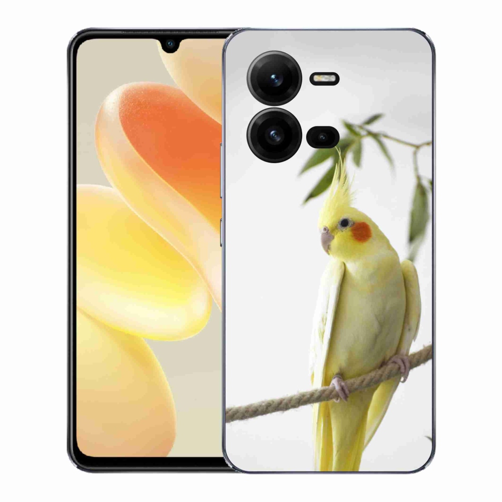 Gélový kryt mmCase na Vivo X80 Lite - papagáj korela chocholatá