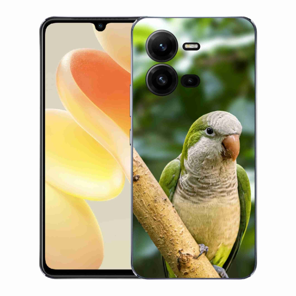 Gélový kryt mmCase na Vivo X80 Lite - papagáj mníšok