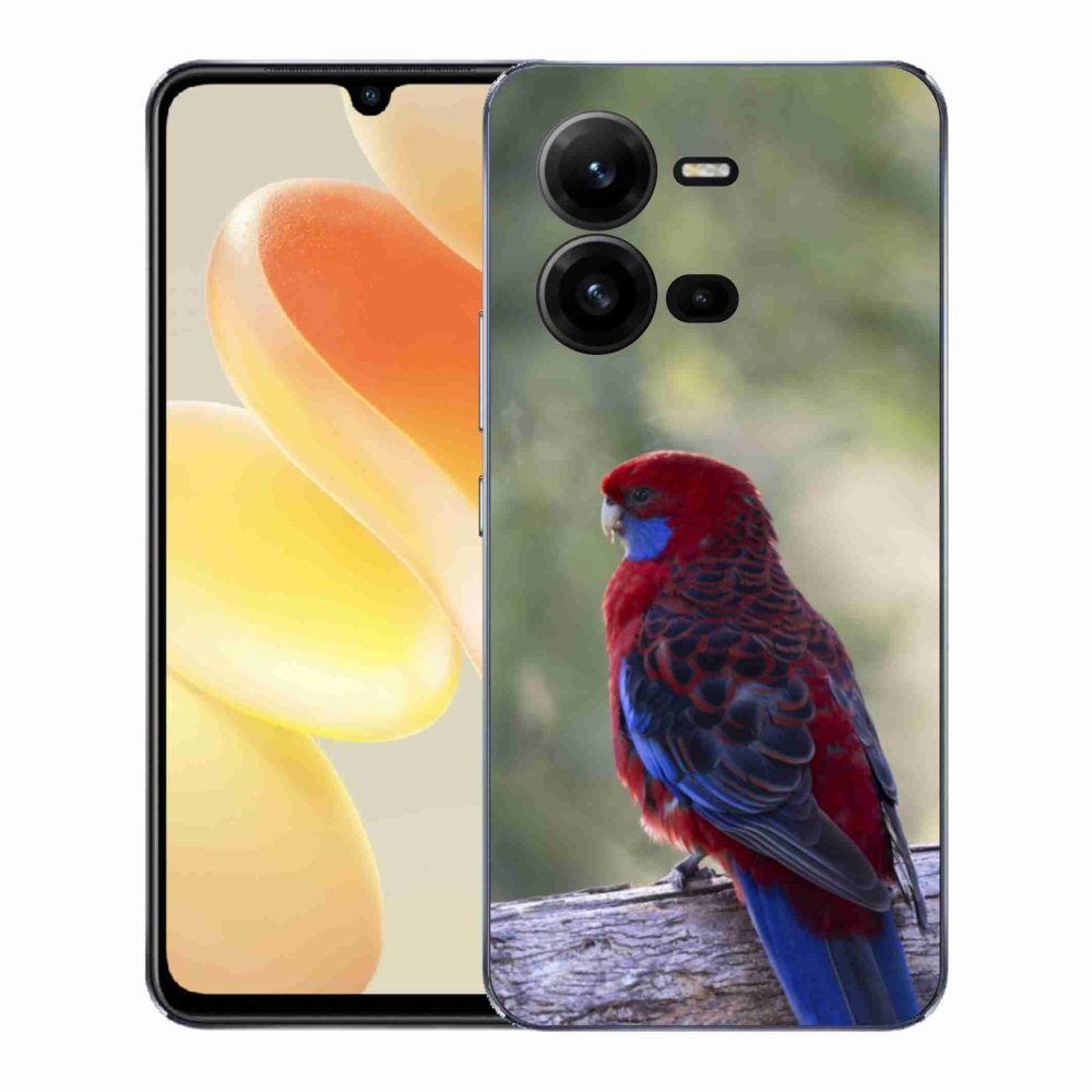 Gélový kryt mmCase na Vivo X80 Lite - papagáj rosela