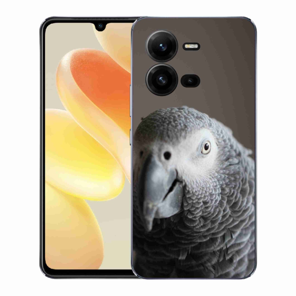 Gélový kryt mmCase na Vivo X80 Lite - papagáj žako 2