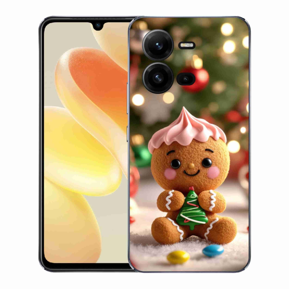 Gélový kryt mmCase na Vivo X80 Lite - perníček