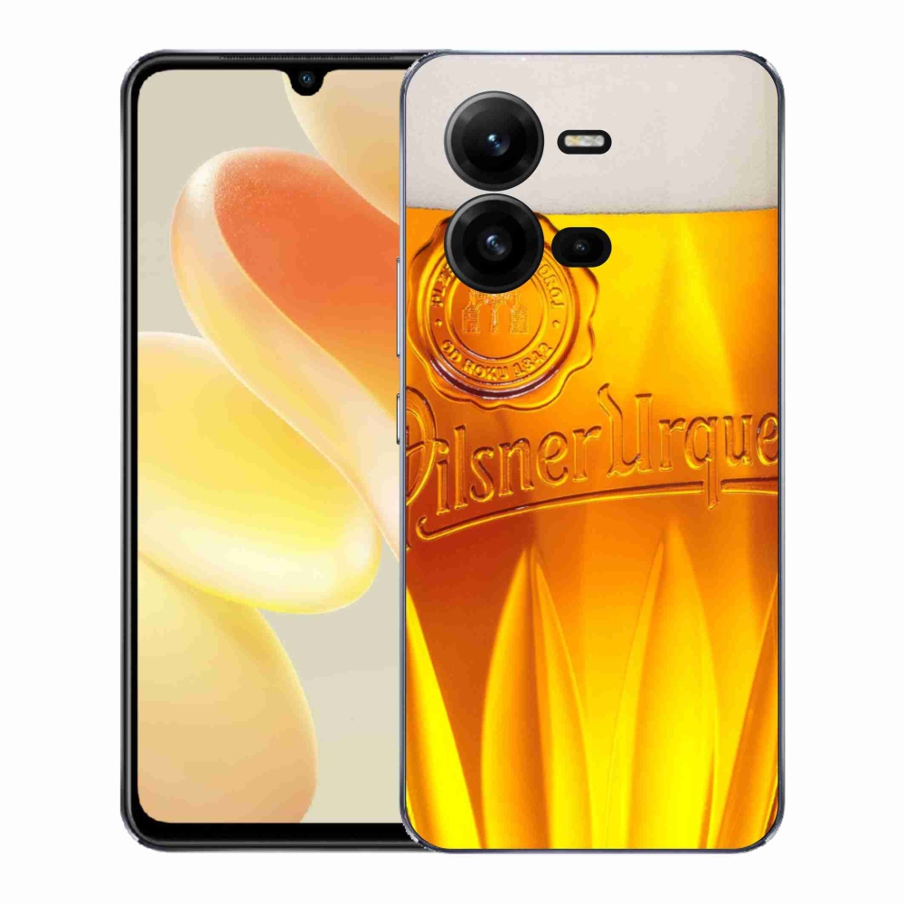 Gélový kryt mmCase na Vivo X80 Lite - pivo