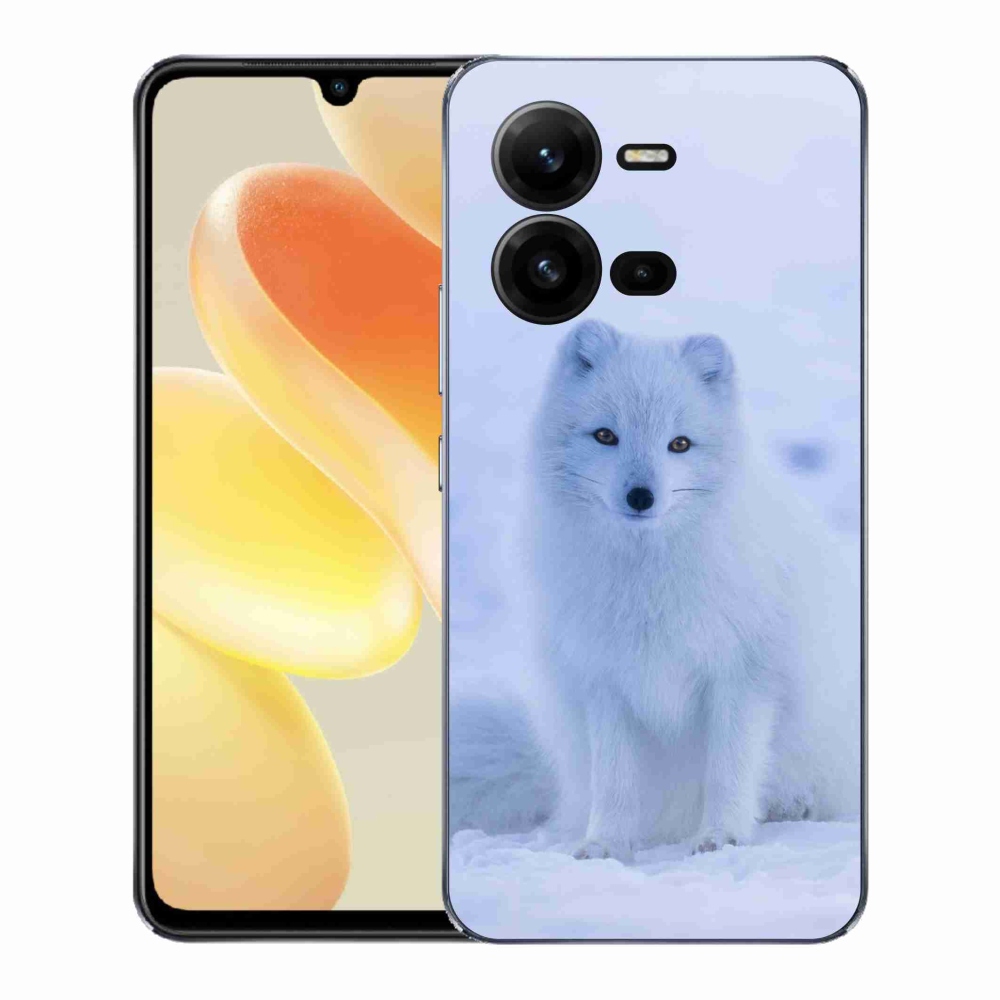 Gélový kryt mmCase na Vivo X80 Lite - polárna líška