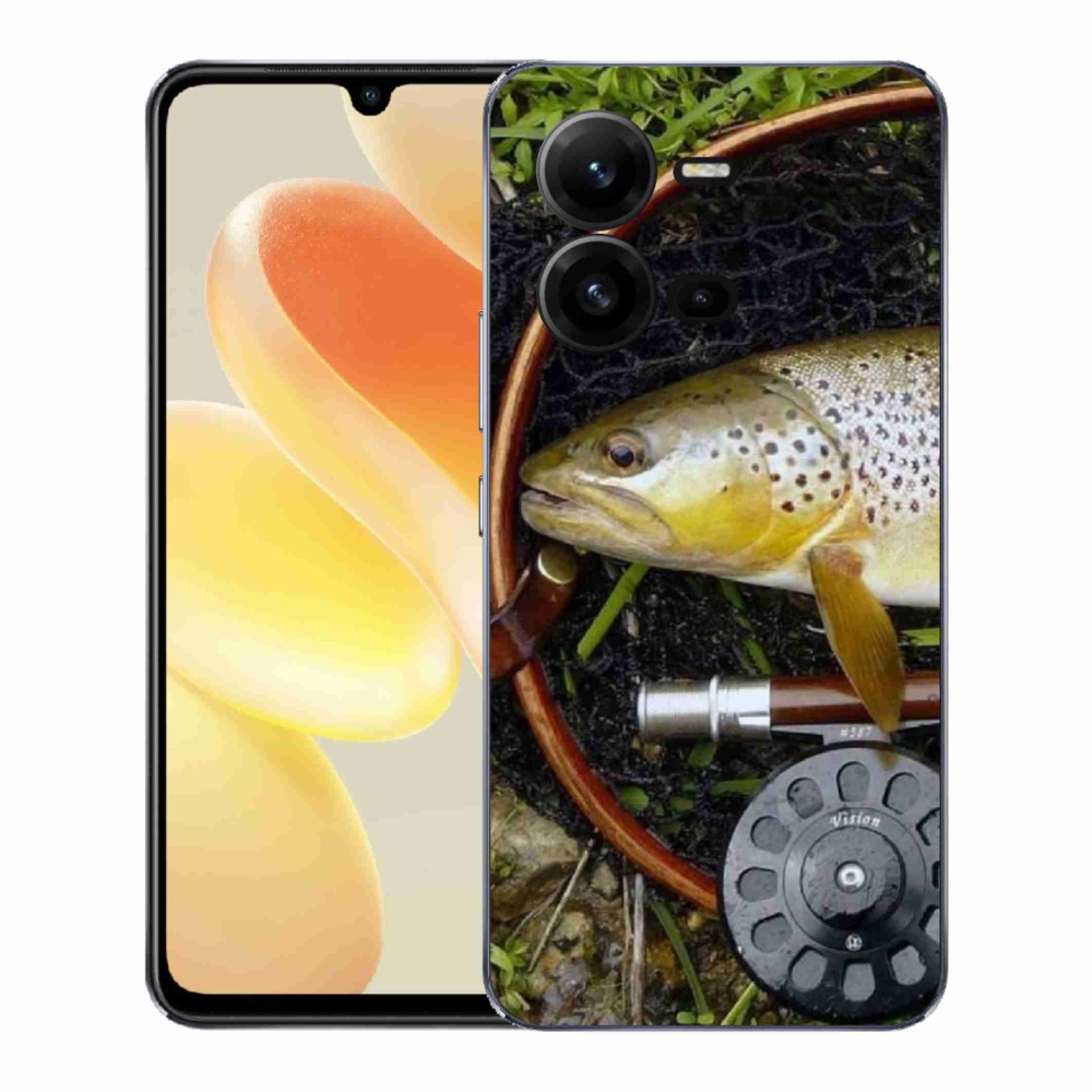Gélový kryt mmCase na Vivo X80 Lite - pstruh 2