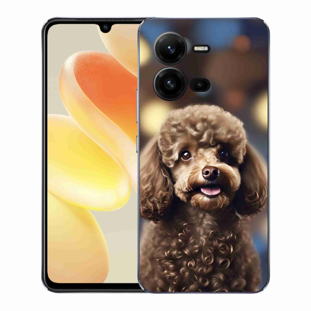 Gélový kryt mmCase na Vivo X80 Lite - roztomilý pudel